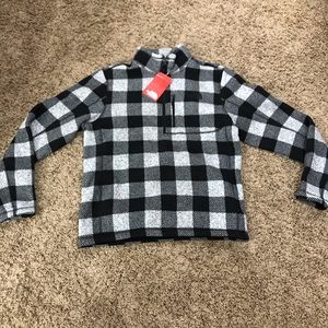 The North Face 1/4 zip fleece NWT